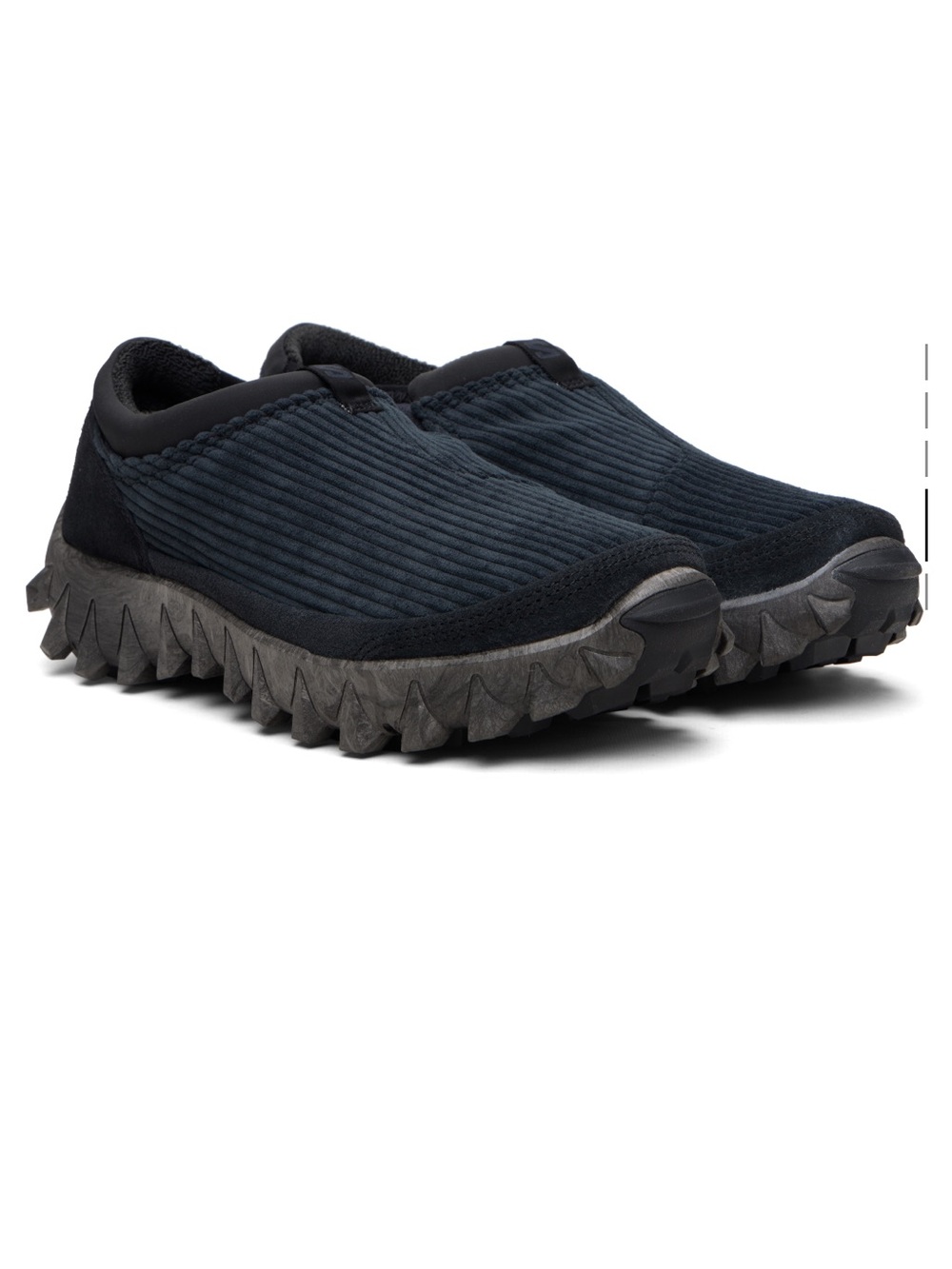 Salomon Black Corduroy Snow Clog